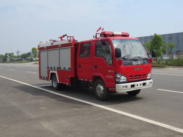 慶鈴600P水罐消防車